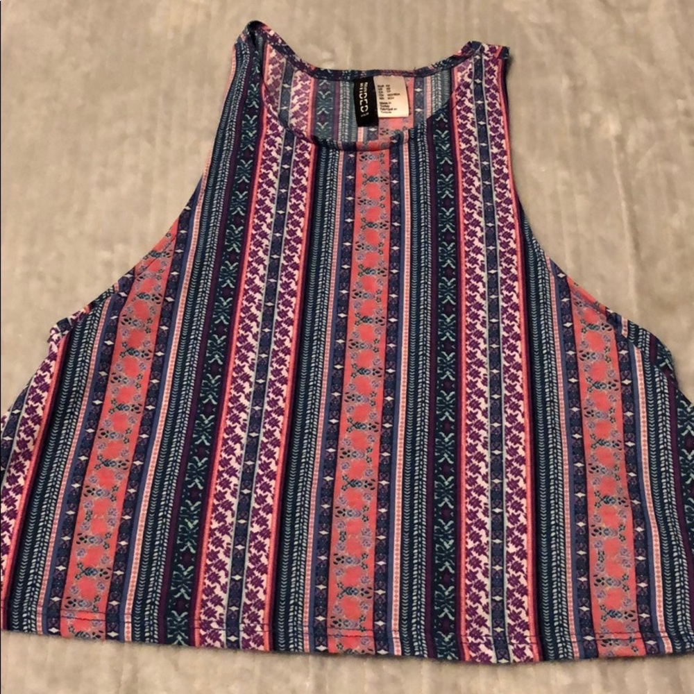 Crop top. Size XS. Never worn